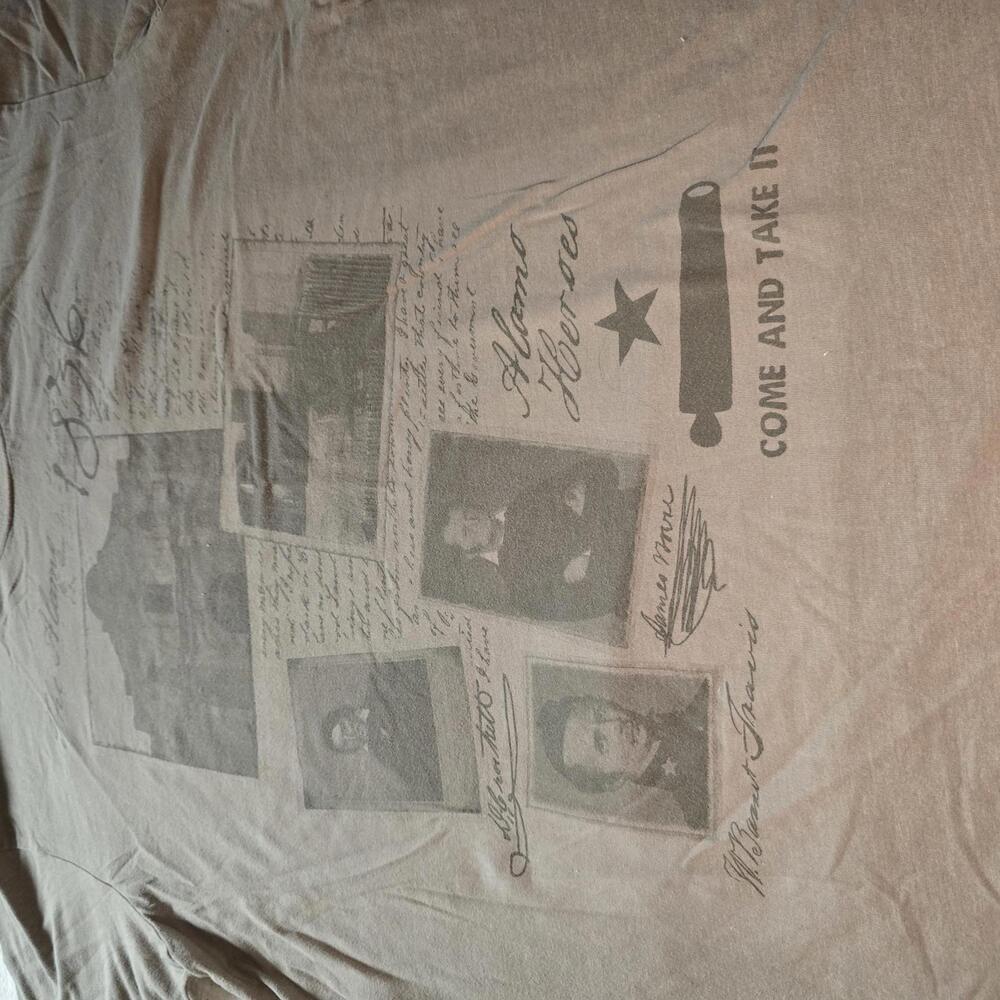 Men's Historical Graphic T-Shirt Alamo Heroes Come and Take It